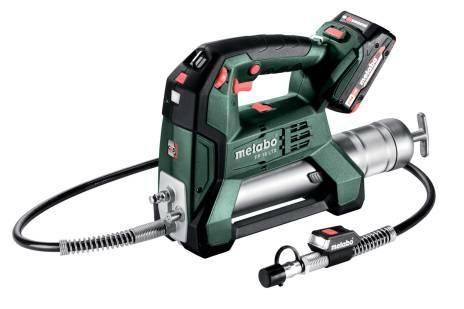 Fedtpistol Metabo FP 18 LTX med MetaBox - inkl. 2×2,0 Ah