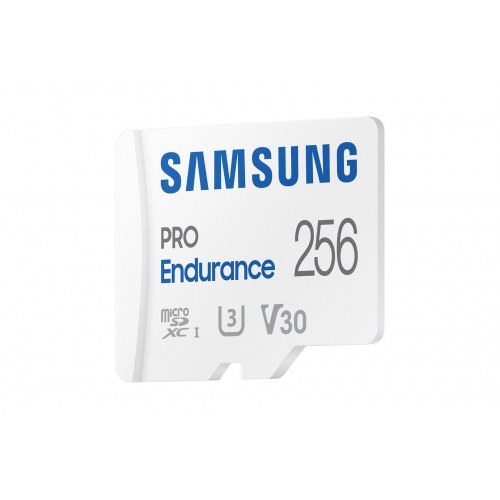 MicroSD-kort Samsung PRO Endurance 256 GB MicroSDXC UHS-I Class 10 V30