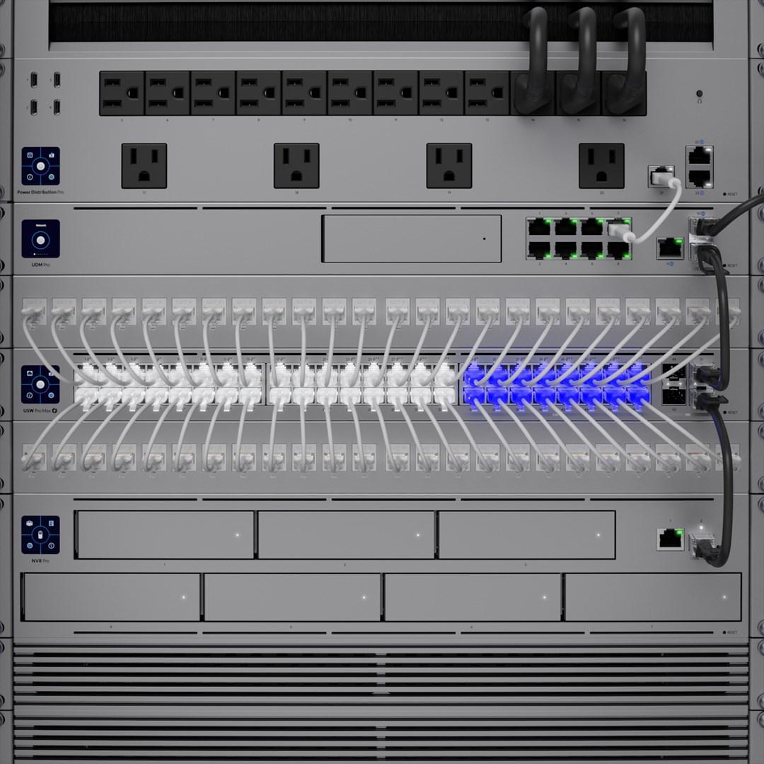 Netværksswitch Ubiquiti USW Pro Max 48 PoE, L3, 2,5G/Gigabit, grå billede