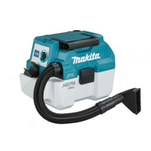 Industristøvsuger Makita DVC750LZX1 – våd/tør, 7,5 l, blå/hvid