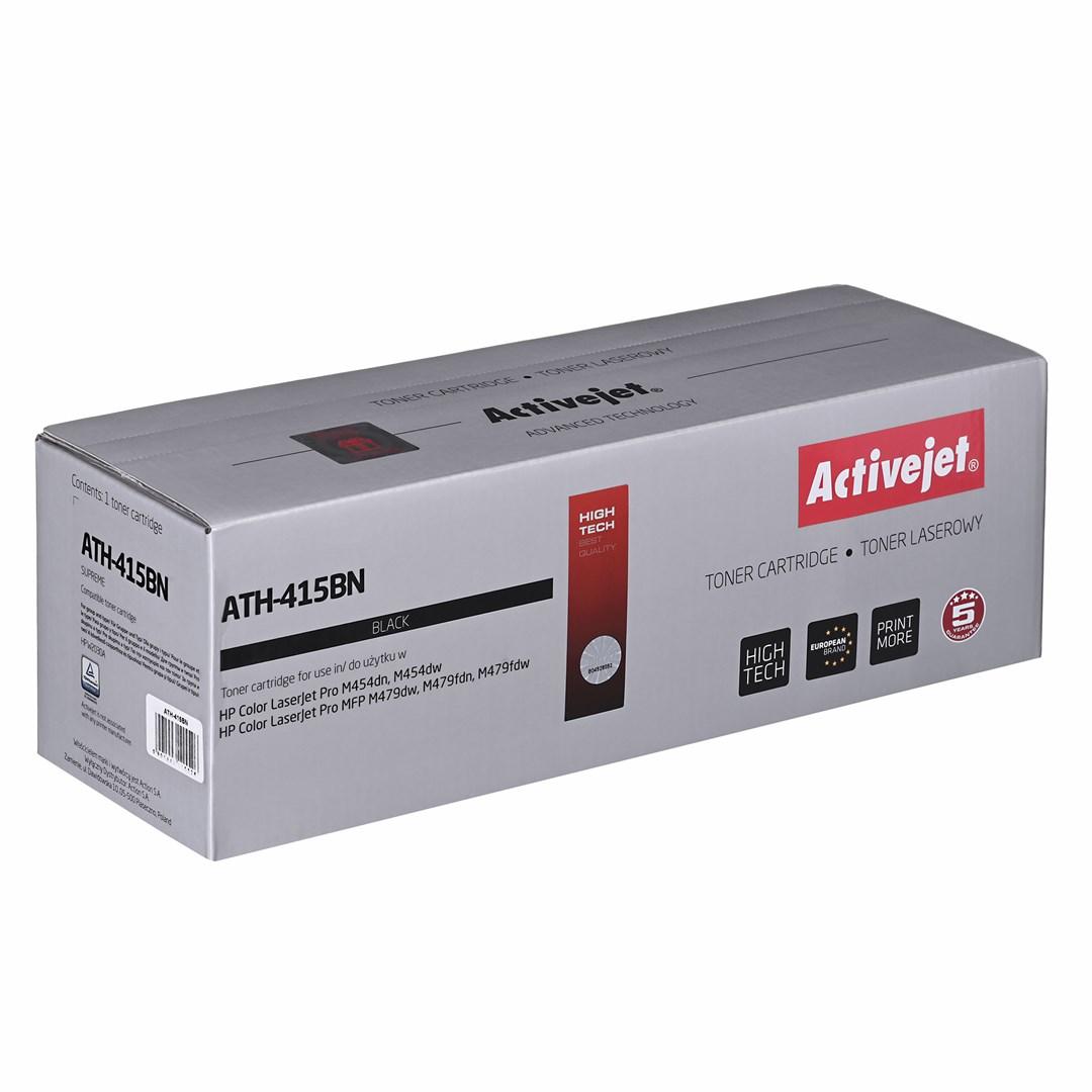 Toner til HP 415A – Activejet ATH-415BN, sort, 2.400 sider, med chip