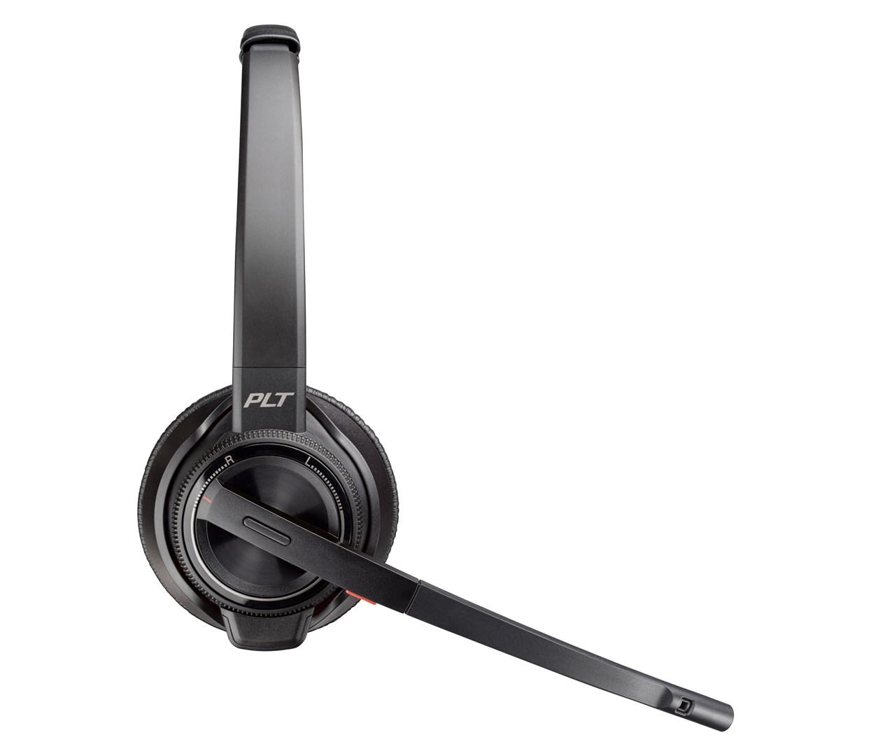 Trådløst headset HP Poly Savi 8220 UC DECT 1880-1900 MHz USB-A billede