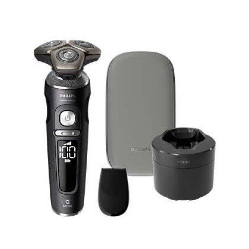 Barbermaskine Philips S9000 Prestige SP9840/32 Wet & Dry med SkinIQ