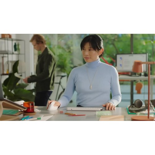 Ergonomisk vertikal mus Logitech Lift – pink