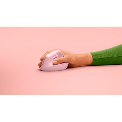 Ergonomisk vertikal mus Logitech Lift – pink