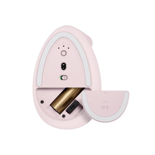 Ergonomisk vertikal mus Logitech Lift – pink