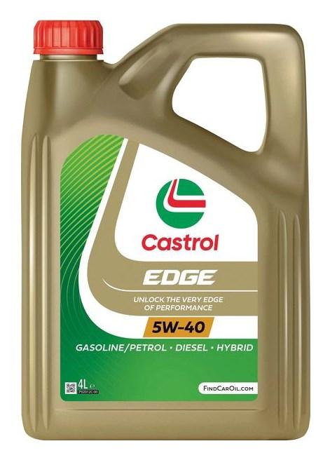 Motorolie 5W-40 Castrol EDGE - 4 l, ACEA C3, API SN/CF