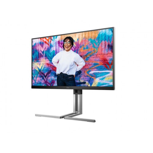 Skærm 27" AOC Q27U3CV – 2560 × 1440, IPS Quantum Dot, HDR400, USB‑C dok