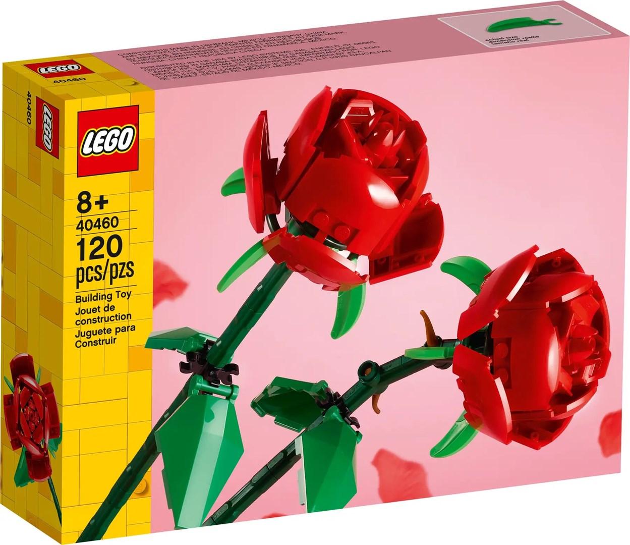 LEGO blomster – Roser (40460) • Botanical Collection