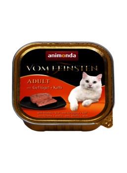 Vådfoder til kat – animonda Vom Feinsten Adult, fjerkræ, 100 g