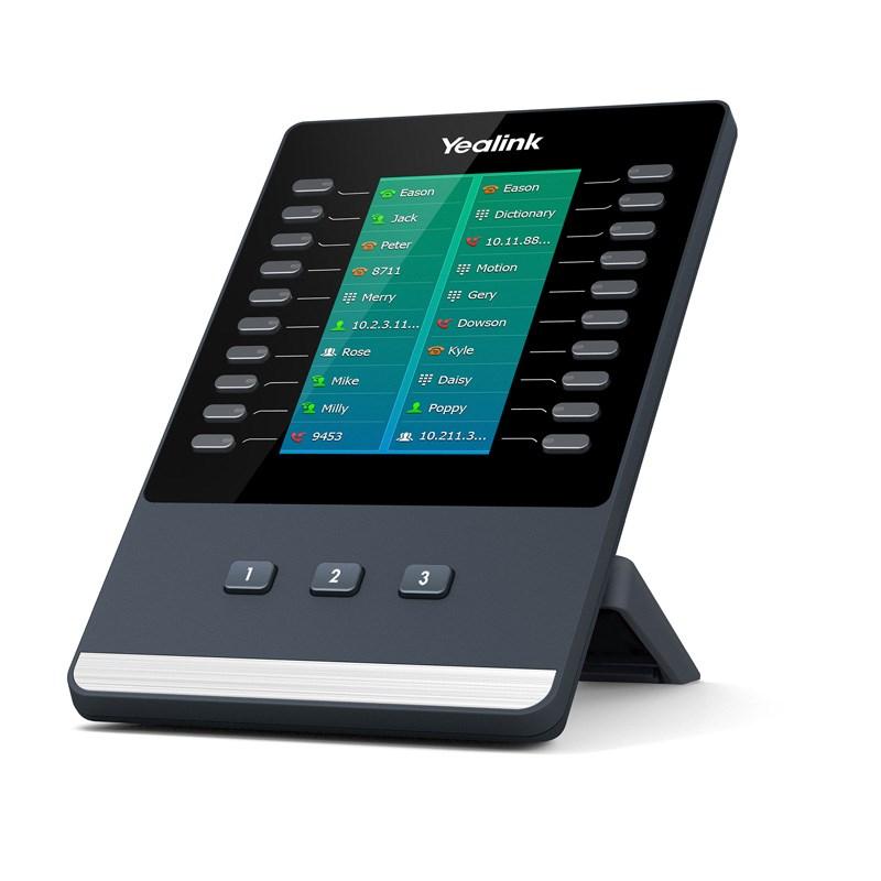 IP-udvidelsesmodul Yealink EXP50 - sort/grå, 23 knapper billede