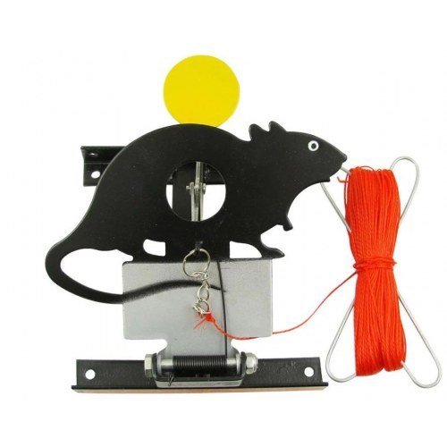 Skydeskive til luftgevær GAMO – rotte motiv, metal