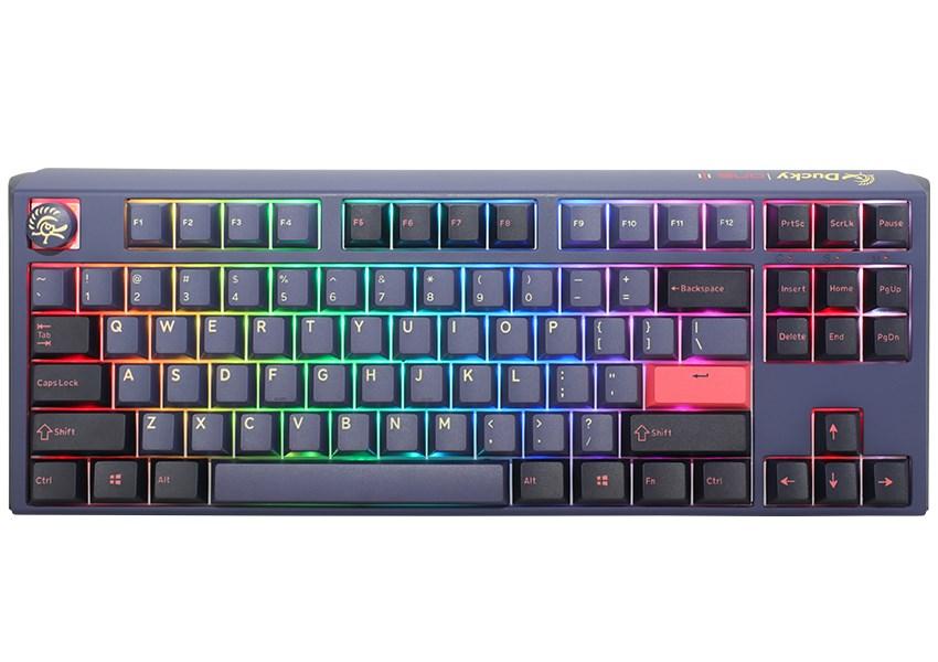 Tastatur til gaming Ducky One 3 TKL Cosmic Blue, RGB – MX Ergo Clear (US)