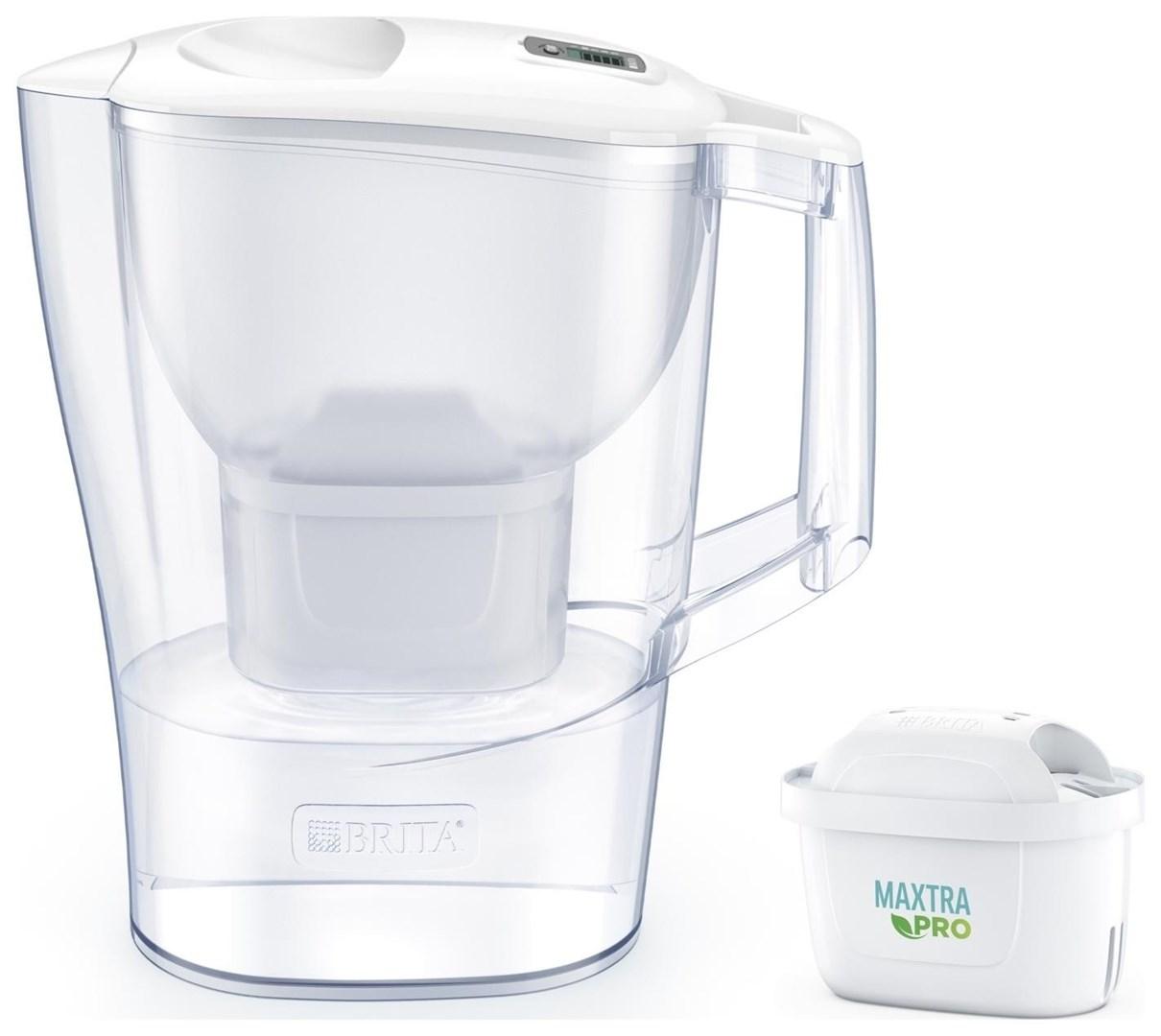 Vandfilterkande BRITA 2,4 l hvid - MAXTRA PRO, bordmodel billede