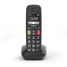 Fastnettelefon Gigaset E290 Analog/DECT med opkalds-ID – sort billede