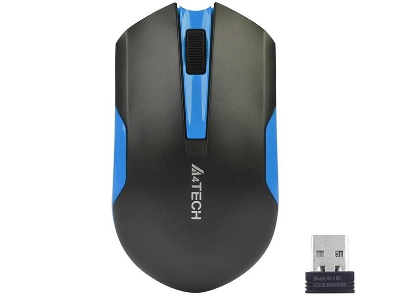 Trådløs mus A4 TECH G3-200N – ambidextrous, 1000 DPI billede