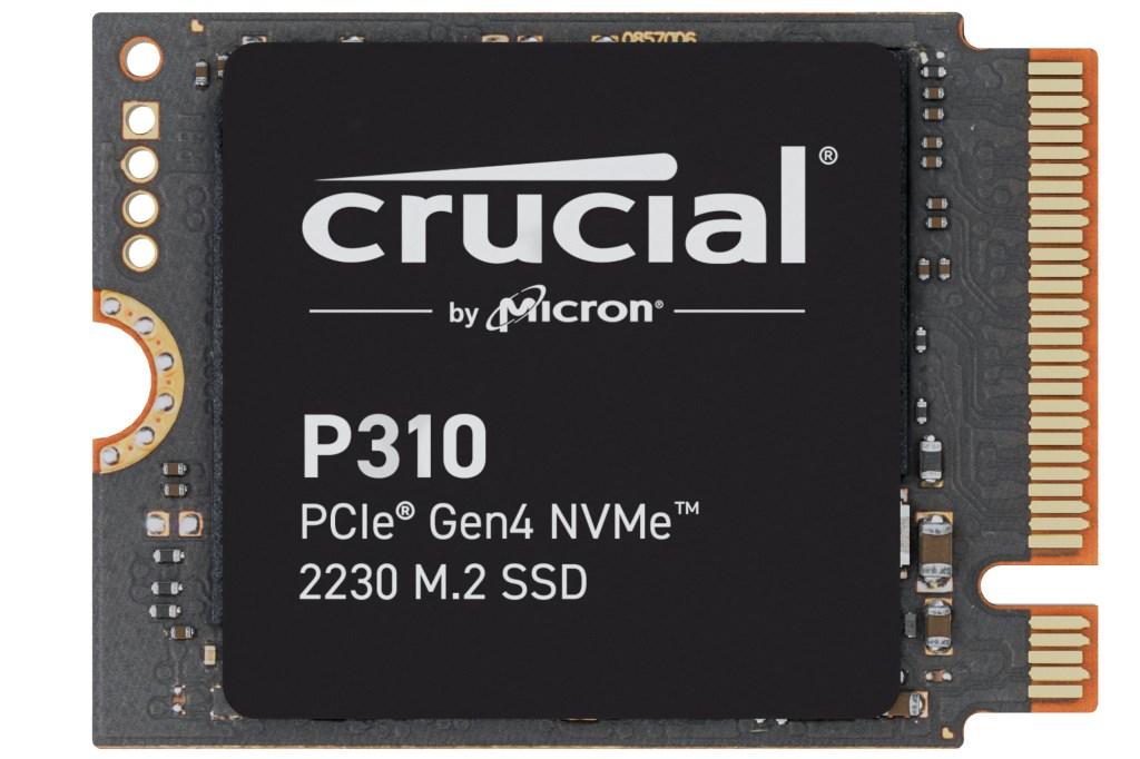 SSD Crucial P310 1 TB PCIe Gen4 NVMe 2230 M.2 billede