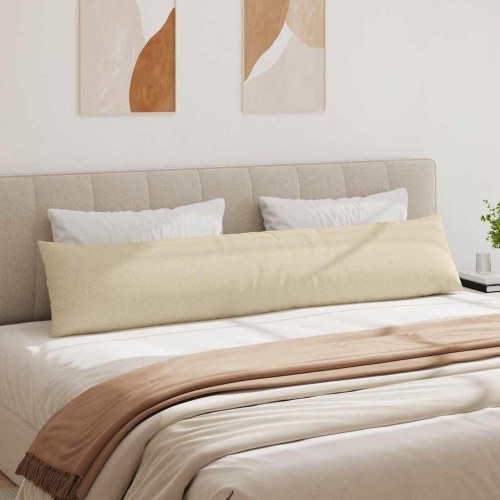 Sofapuder 2 stk - creme stof, 200 × 40 cm