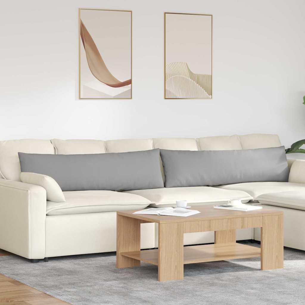 Sofapuder 2 Dele 60 X 40 Cm Stof - Sky grey / 40 x 145 cm