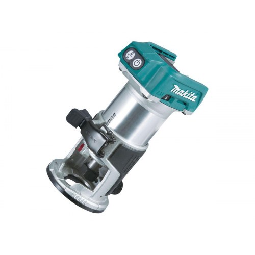 Overfræser 18V Makita DRT50 - ledningsfri, uden batteri
