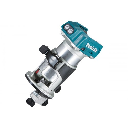 Overfræser 18V Makita DRT50 - ledningsfri, uden batteri