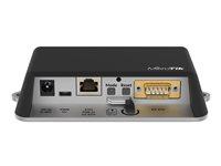Access point MikroTik LtAP mini LTE kit - trådløst 2,4 GHz (sort) billede