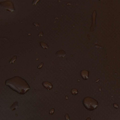 Presenning 650 g/m² - brun 2,5 × 3,5 m i lærred med PVC-belægning