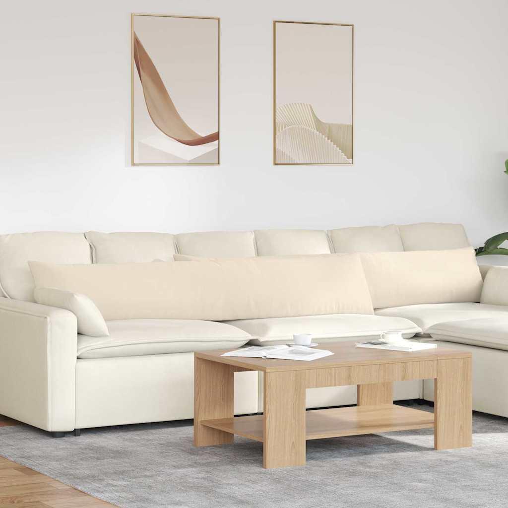 Sofapuder 2 Dele 50 X 30 Cm Stof - Beige / 40 x 200 cm