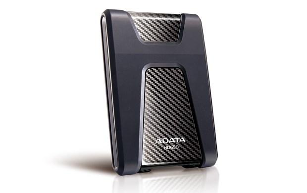 Ekstern harddisk ADATA DashDrive Durable HD650 1 TB – sort