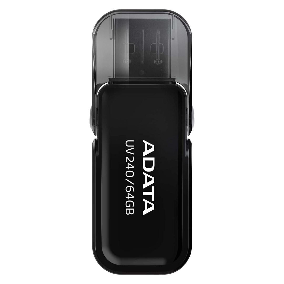 USB stik ADATA UV240 64 GB USB 2.0, TypeA, sort