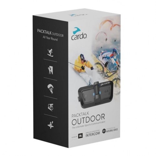 Trådløs intercom Cardo Outdoor - sort