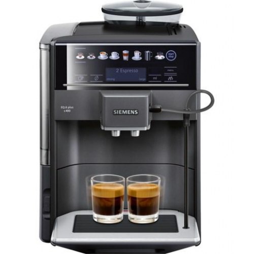 Kaffemaskine fuldautomatisk - Siemens EQ.6 TE654319RW, 1,7 l espressomaskine