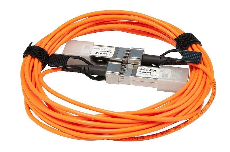 SFP+ DAC-kabel MikroTik 10 Gbit/s - 5 m (orange) billede