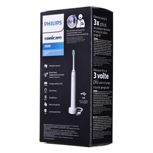 Elektrisk tandbørste Philips Sonicare 3100 HX3671/13 – hvid