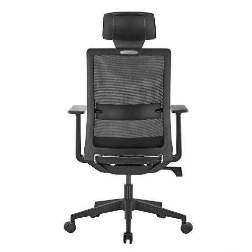 Kontorstol ergonomisk høj ryg – Ergo Office ER-425, sort, 150 kg