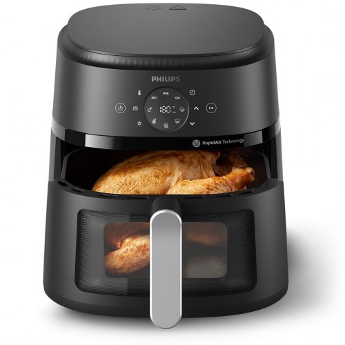 Airfryer - Philips 2000 Series NA231/00, 6,2 l (sølv)