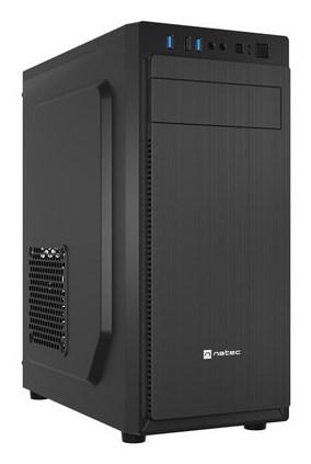 Natec Aracanta - midi-tower - ATX - Kabinet - Tower - Sort
