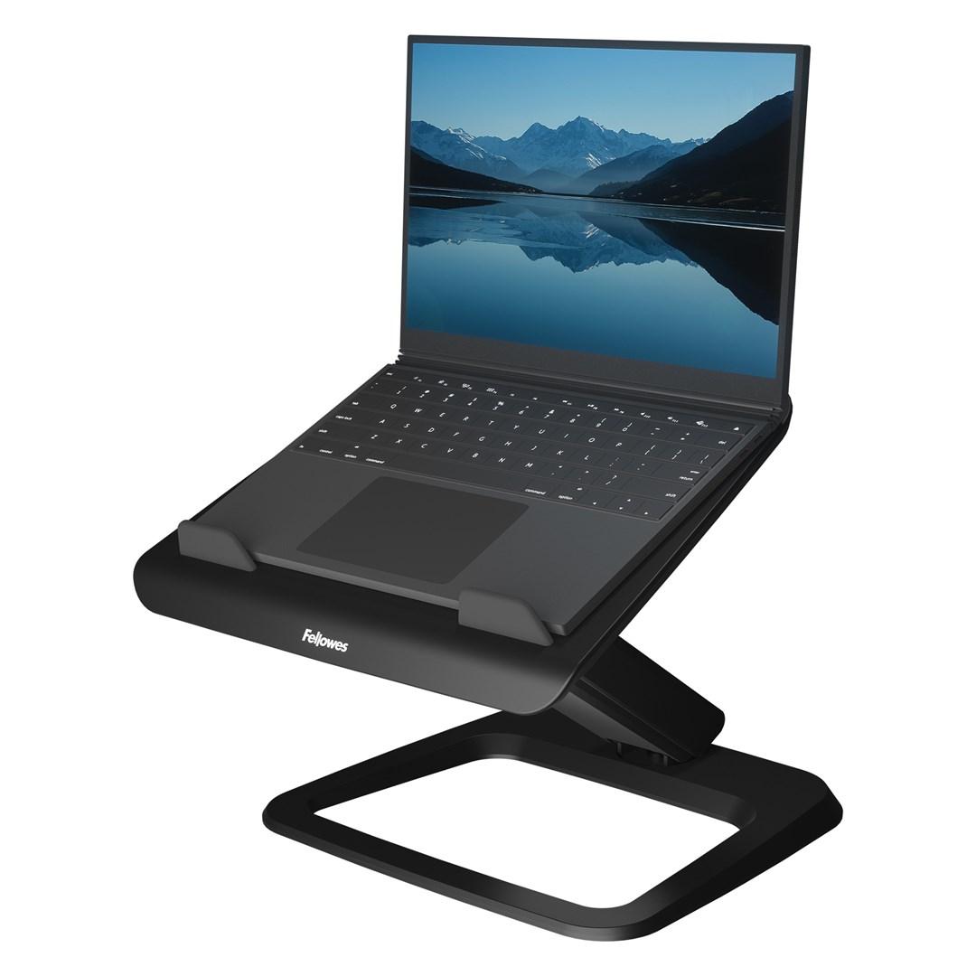 Laptop stander - Fellowes Hana LT, justerbar, sort (op til 19"/4,5 kg) billede