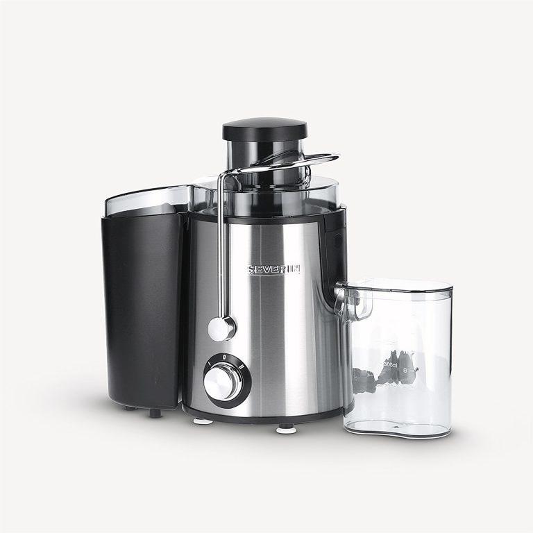 Juicer centrifuge - SEVERIN ES 3566, 400 W, sort/rustfrit stål billede