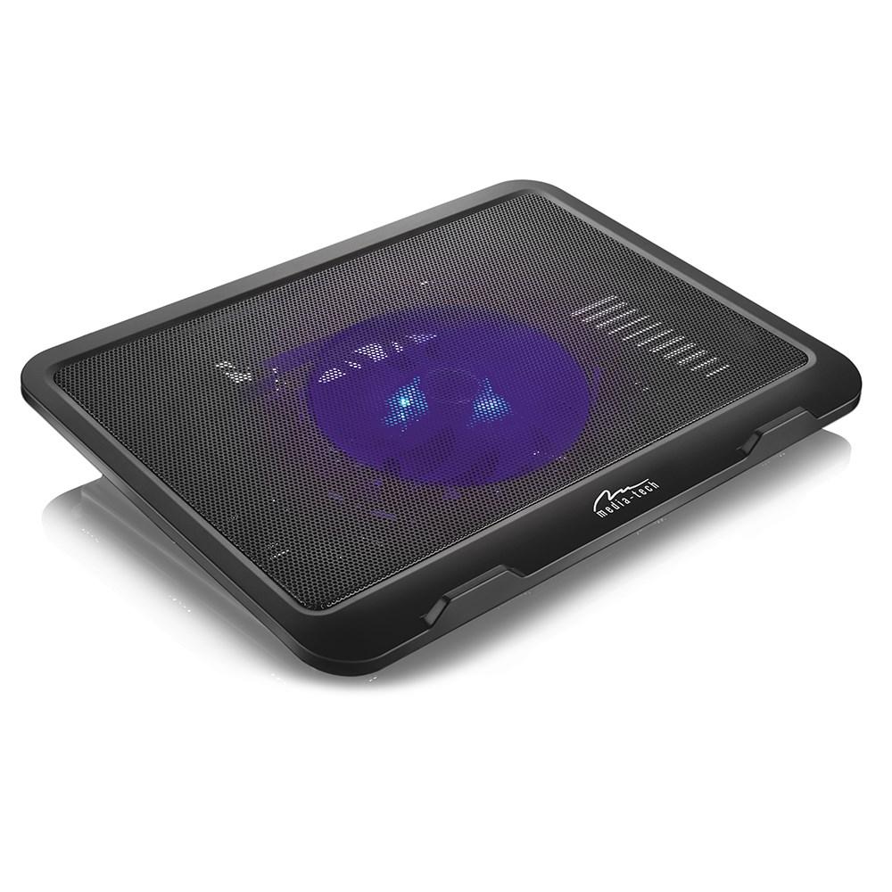 Laptop køleplade Media-Tech Silent Cooling Pad MT2660 - sort