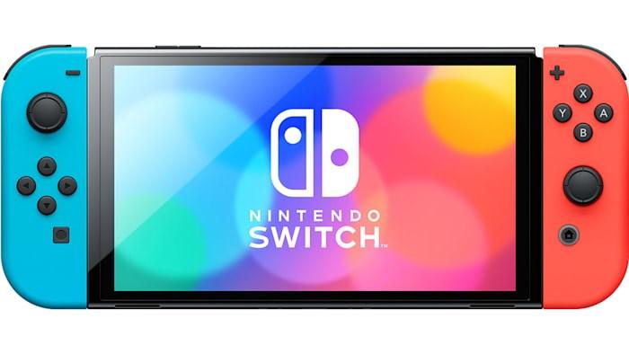 Spillekonsol Nintendo Switch Oled 7 \" 64 Gb Sort/blå/rød