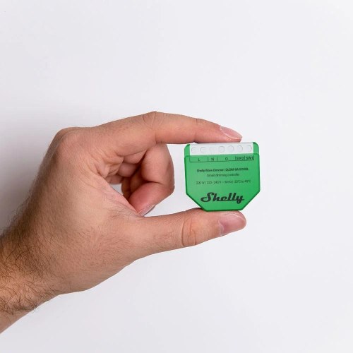 Lysdæmper til smart home – Shelly Wave Dimmer EU LR, grøn