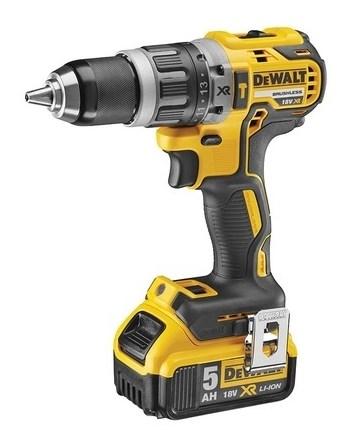 Skruemaskine DeWALT DCD796P2 18V XR, 5,0 Ah, børsteløs