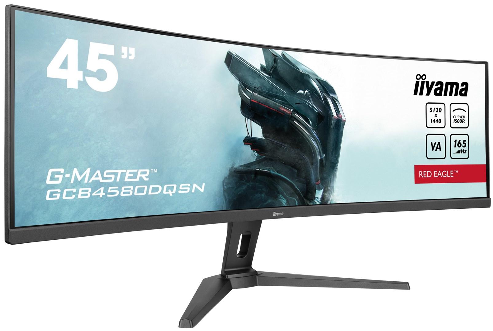 Gaming skærm iiyama G-Master 45" buet Dual QHD Red Eagle (165 Hz) billede
