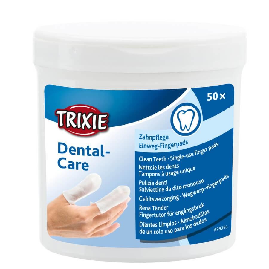Tandpleje vådservietter til kæledyr - TRIXIE, 50 stk.