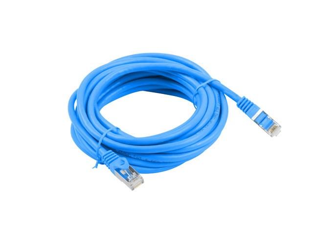Netværkskabel Cat6 Lanberg - 10 m, F/UTP, blå