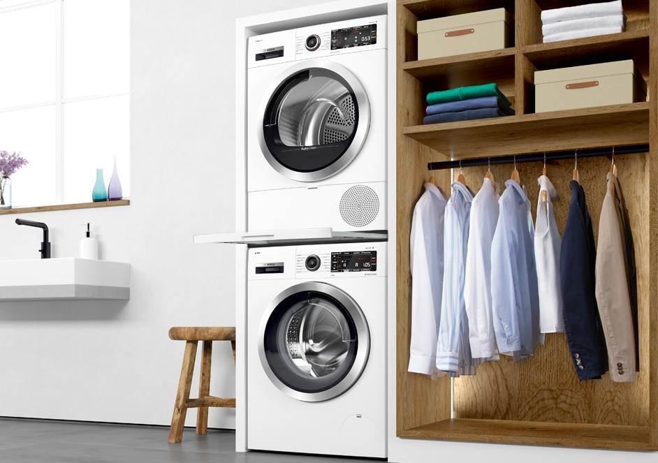 Vaskemaskinetørretumbler Beslag Med Udtræk Bosch Wtz27410