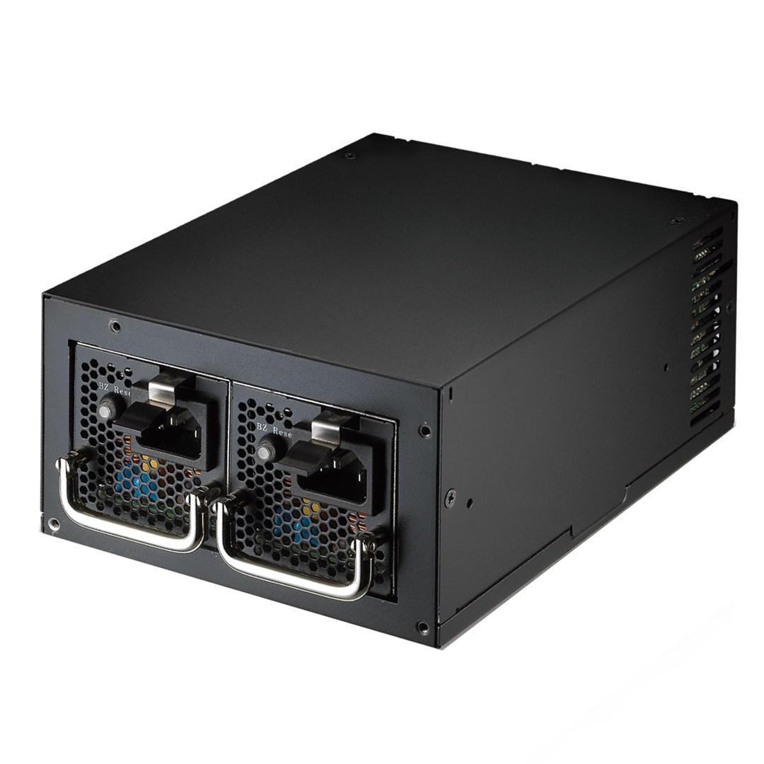 Strømforsyning ATX 900 W - Fortron FSP Twins PRO, sort billede