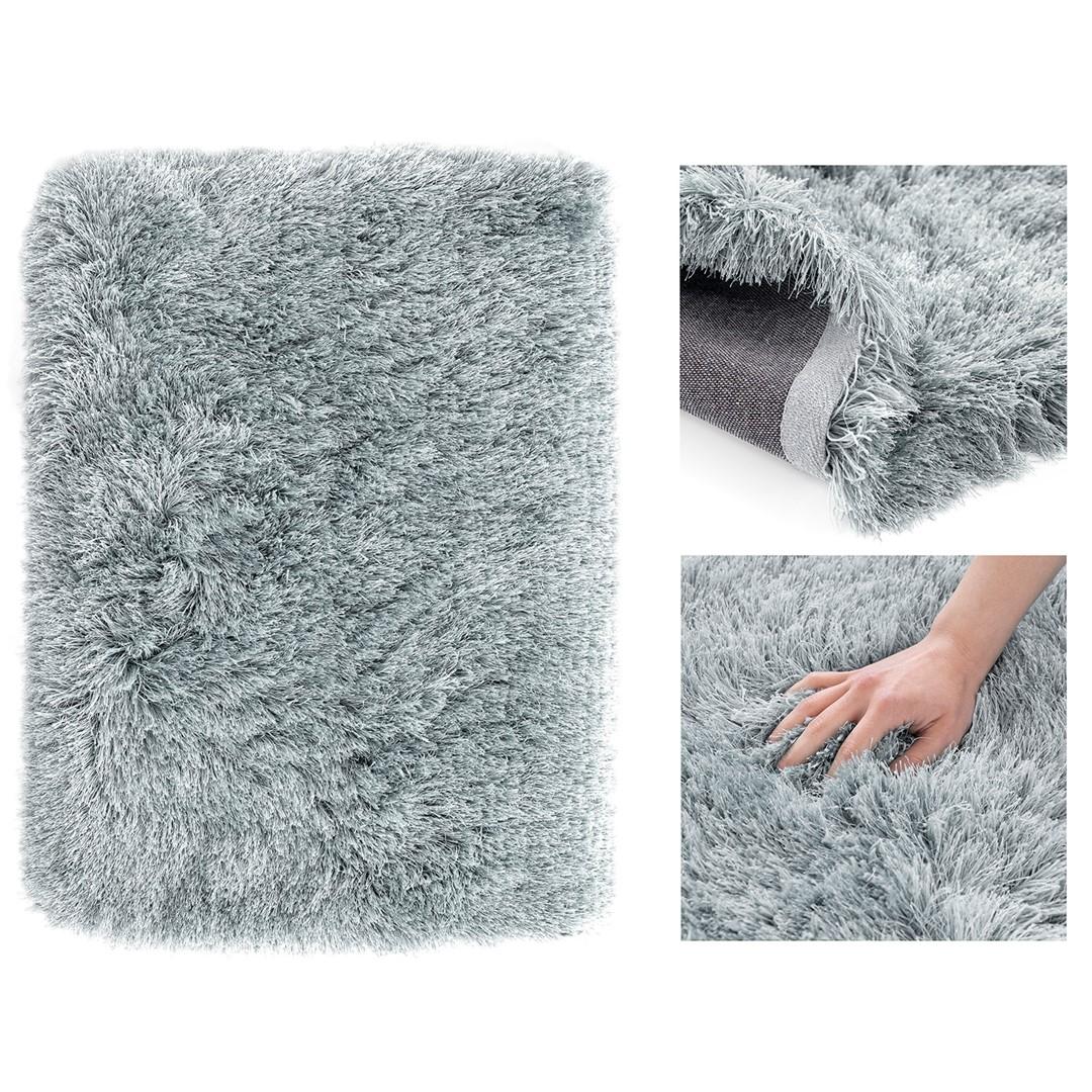 Gulvtæppe - AmeliaHome Floro, grå, 160×230 cm