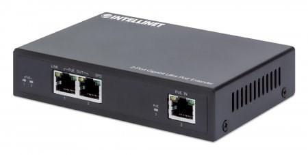 PoE extender - Intellinet 2-port Gigabit Ultra PoE, op til 100 m, 60 W billede